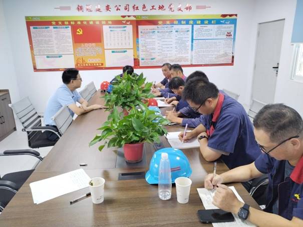 公司開(kāi)展第三季度安全、環(huán)保、消防綜合檢查 